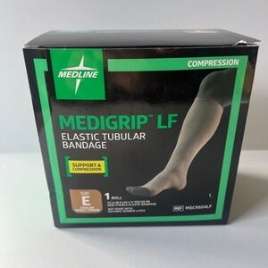 Medline Medigrip LF Elastic Tubular Bandage Size E 3.5in x 11yds MSC9504LF